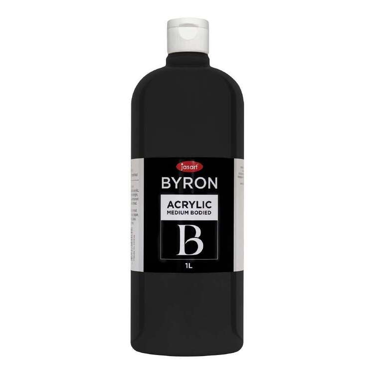 Jasart Byron Acrylic 1 Litre Black