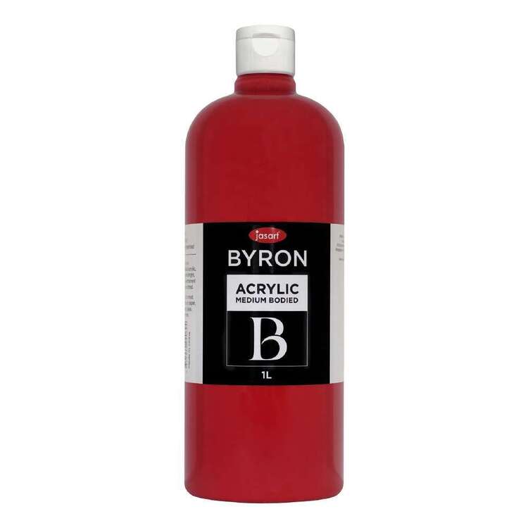 Jasart Byron Acrylic 1 Litre Cool Red