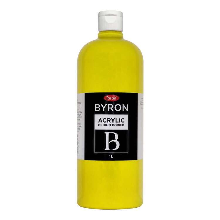 Jasart Byron Acrylic 1 Litre Cool Yellow