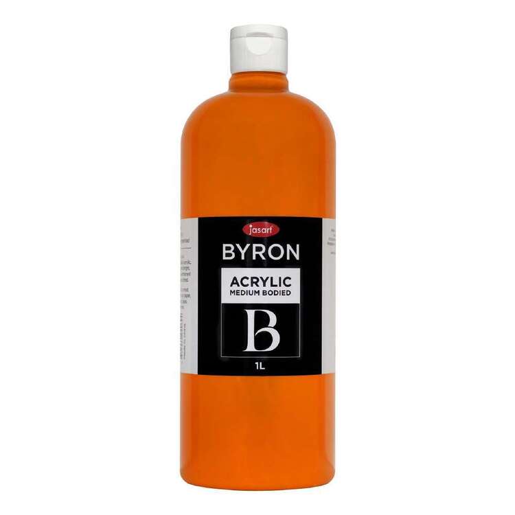 Jasart Byron Acrylic 1 Litre Orange