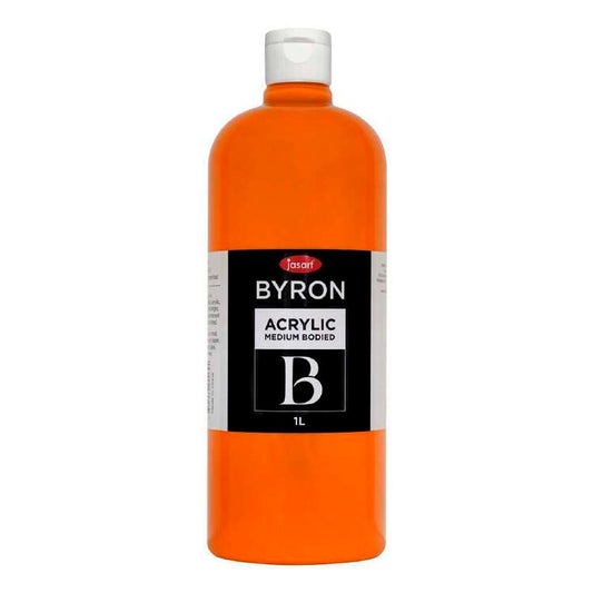 Jasart Byron Acrylic 1 Litre Orange