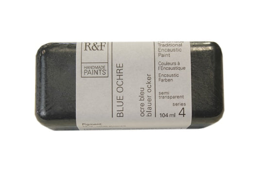 R&F Encaustic Wax Paint 104ml Blue Ochre