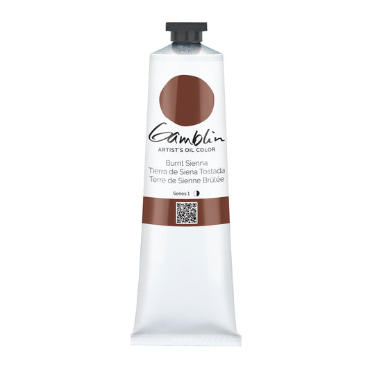 Gamblin Artist Oil Mineral 150ml Series 1 Burnt Sienna