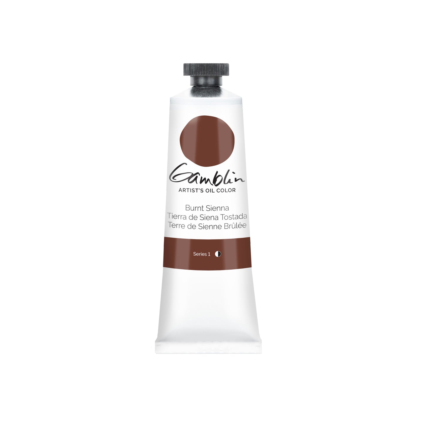 Gamblin Artist Oil 37ml Series 1 Burnt Sienna