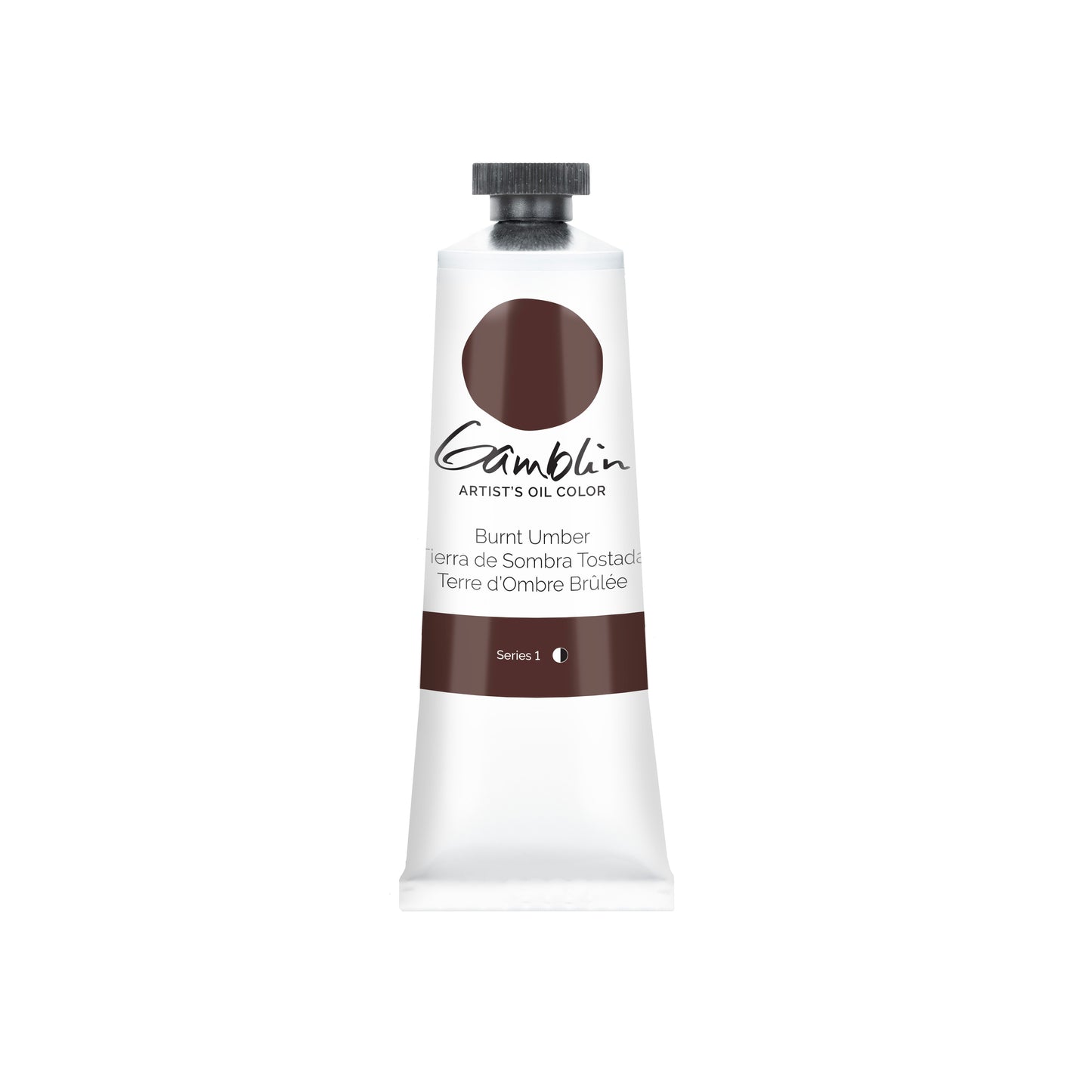 Gamblin Artist Oil 37ml Series 1 Burnt Umber