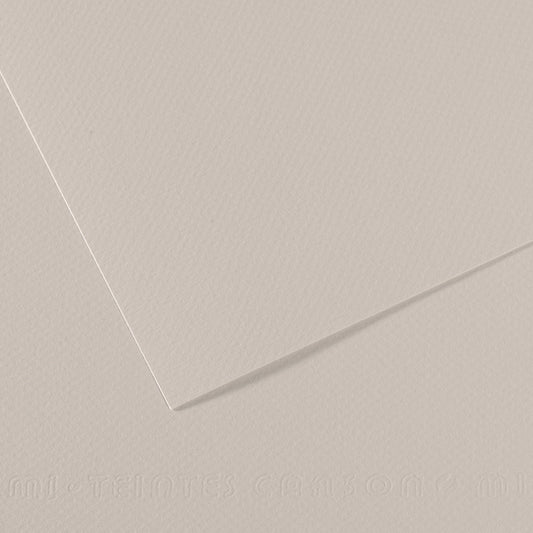 Mi Teintes 160gsm Pastel Paper 50 x 65cm Pkt 10 Pearl Grey 120