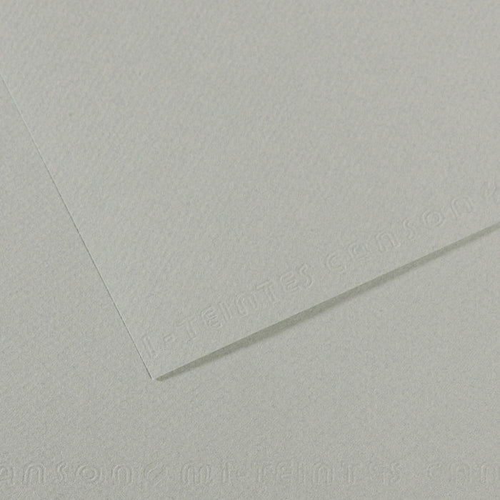 Mi Teintes 160gsm Pastel Paper 50 x 65cm Pkt 10 Sky Grey 354