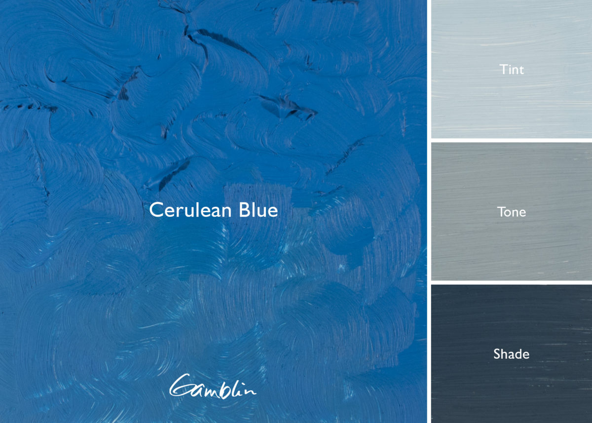 Gamblin Artist Oil 37ml Series 6 Cerulean Blue