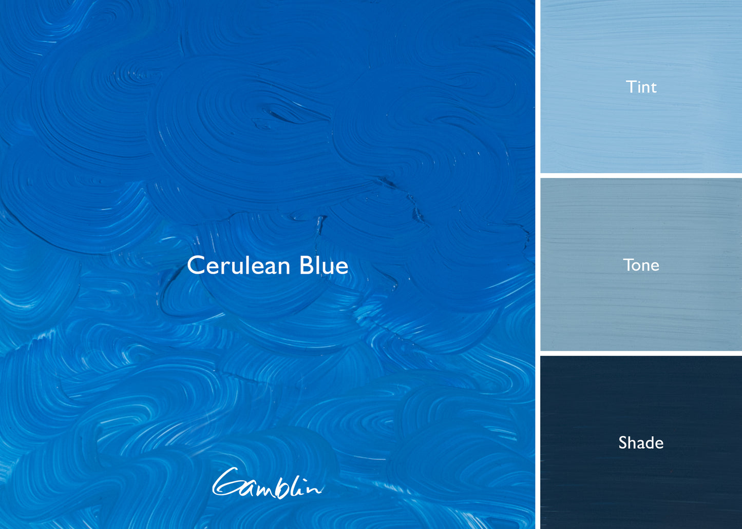 Gamblin 1980 Oil Colour 37ml Series 3 Cerulean Blue