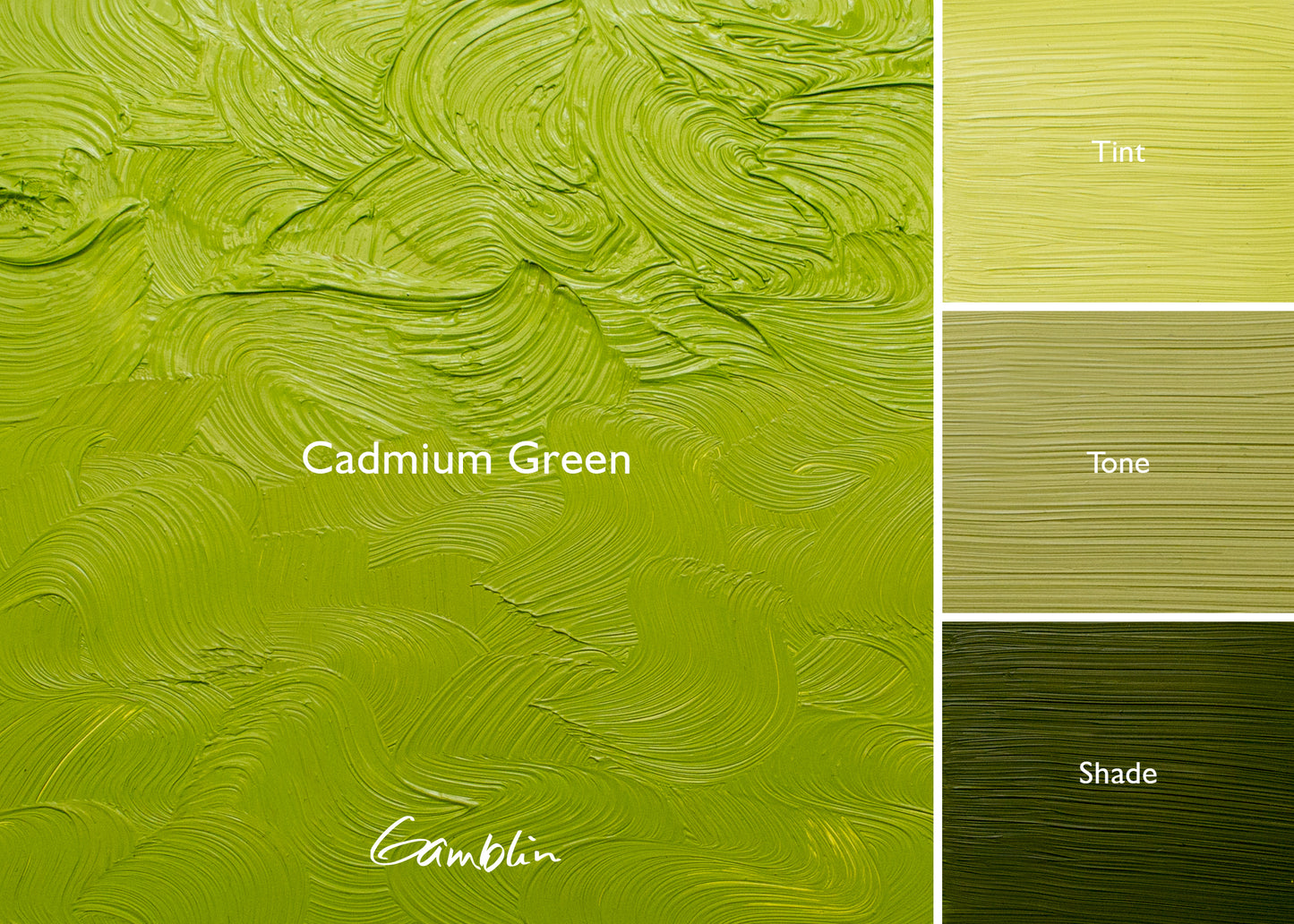 Gamblin 1980 Oil Colour 37ml Series 3 Cadmium Green