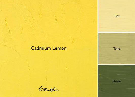 Gamblin Artist Oil 37ml Series 4 Cadmium Lemon