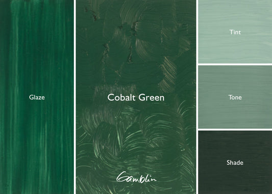 Gamblin Artist Oil 37ml Series 4 Cobalt Green