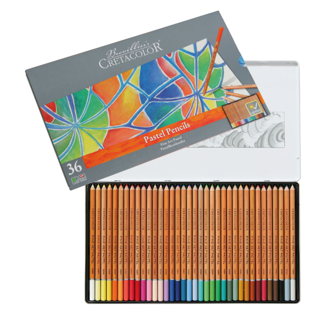 Cretacolor Fine Art Pastel Pencils Tin 36