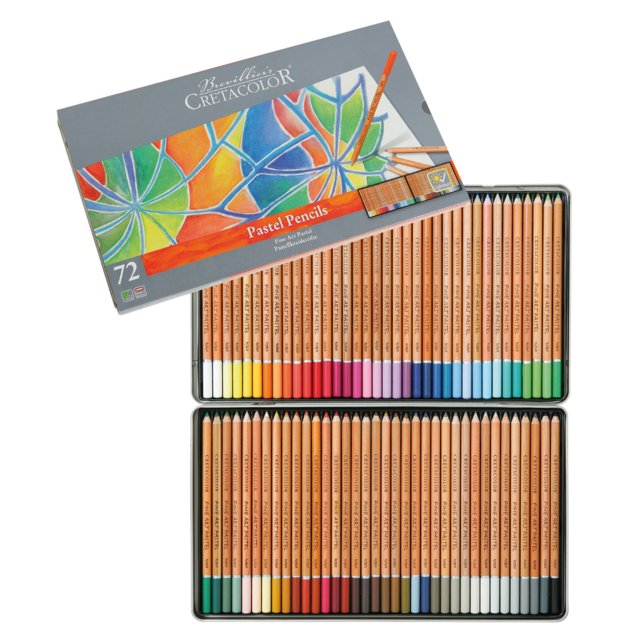 Cretacolor Fine Art Pastel Pencils Tin 72