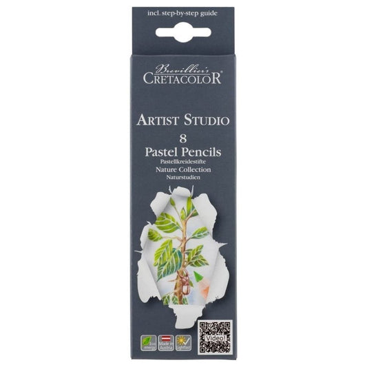 Cretacolor Artist Studio Pastel Pencils 8 Set Nature