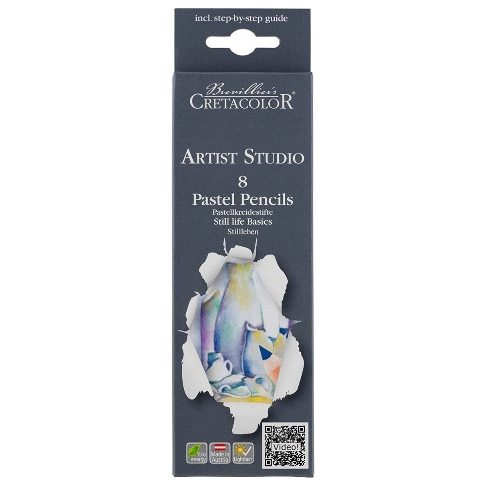 Cretacolor Artist Studio Pastel Pencils 8 Set Still Life