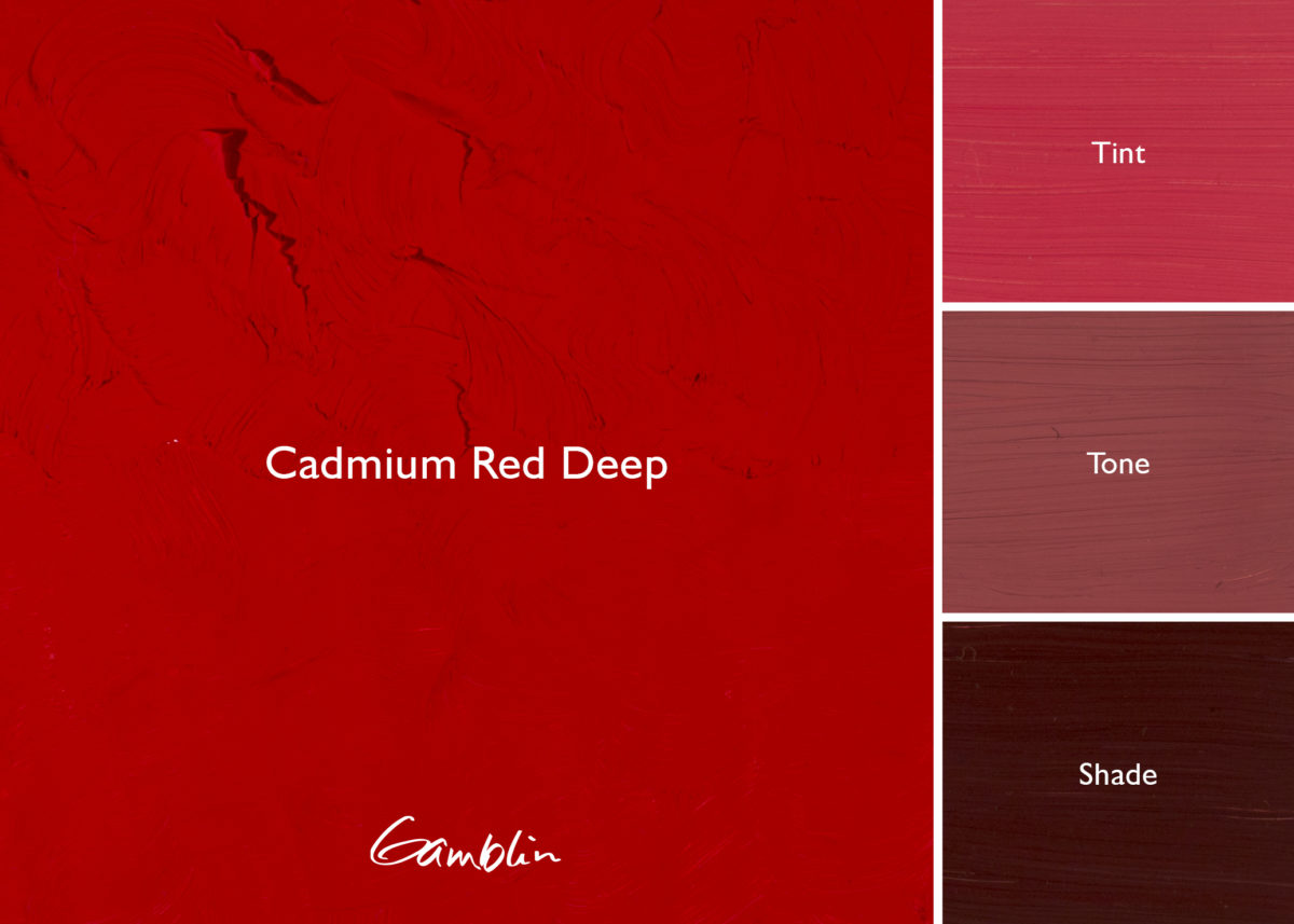 Gamblin Artist Oil Mineral 150ml Series 5 Cadmium Red Deep