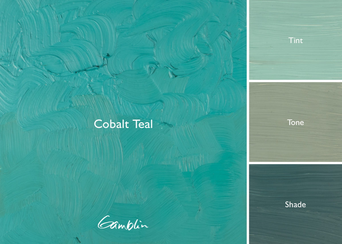 Gamblin Artist Oil Mineral 150ml Series 4 Cobalt Teal