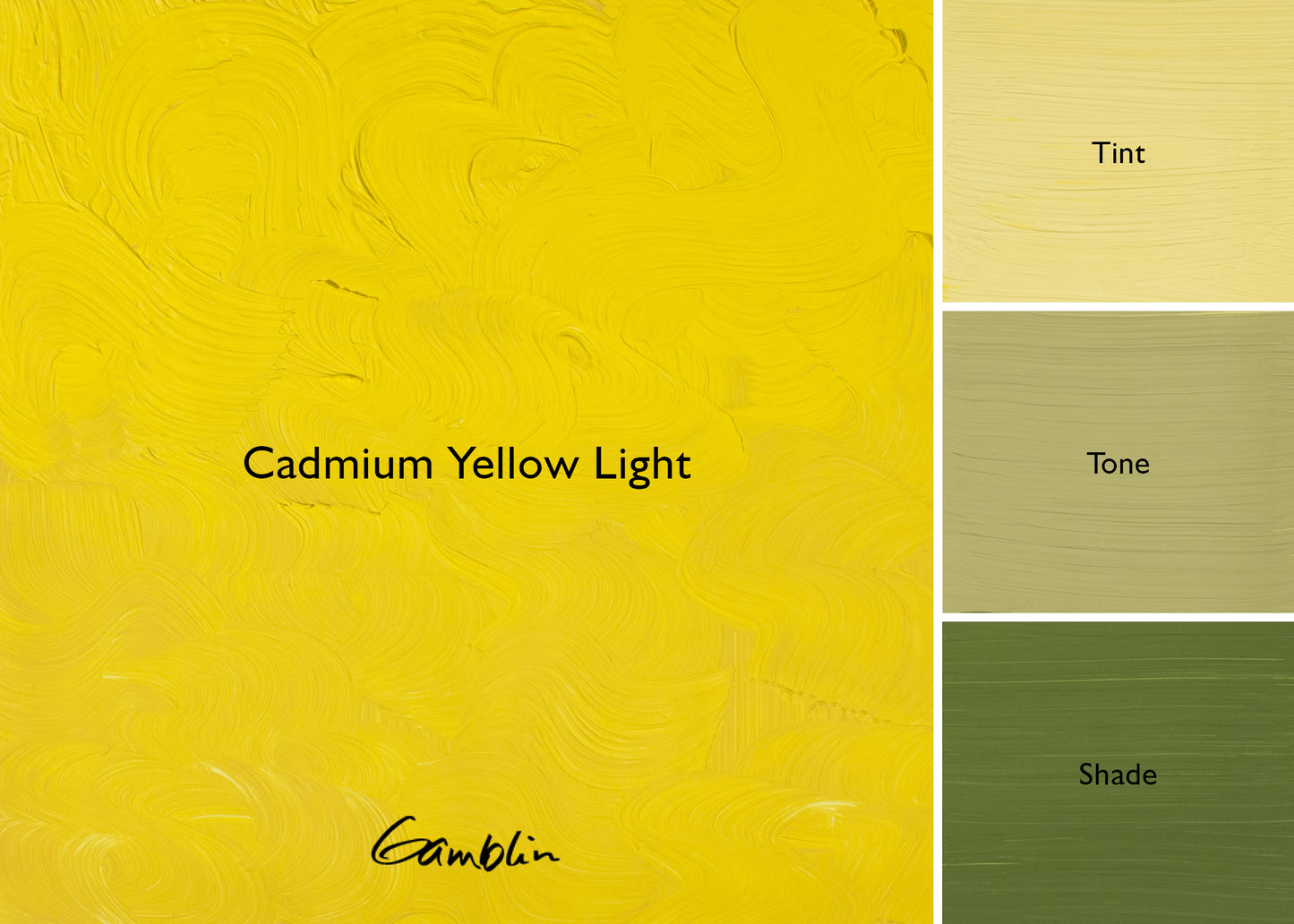 Gamblin 1980 Oil Colour 37ml Series 3 Cadmium Yellow Light