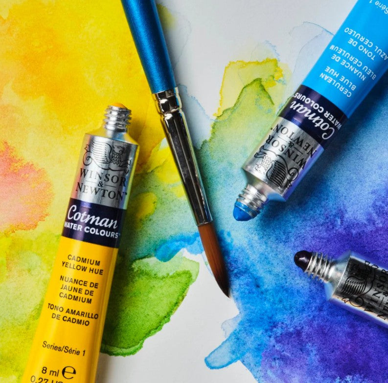 Winsor & Newton Cotman W/C 8ml Cadmium Yellow Hue