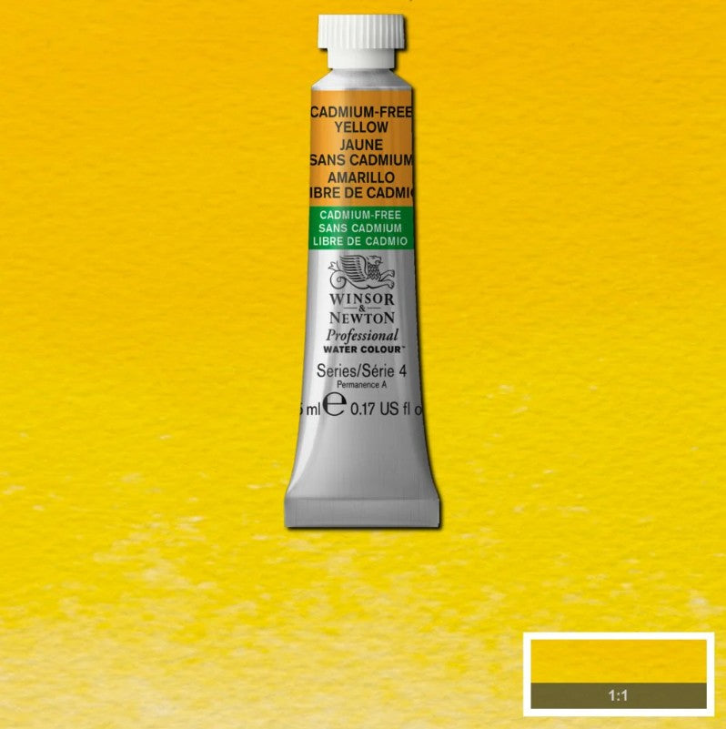 Winsor & Newton Artists' Watercolour 5ml Cadmium Free Yellow