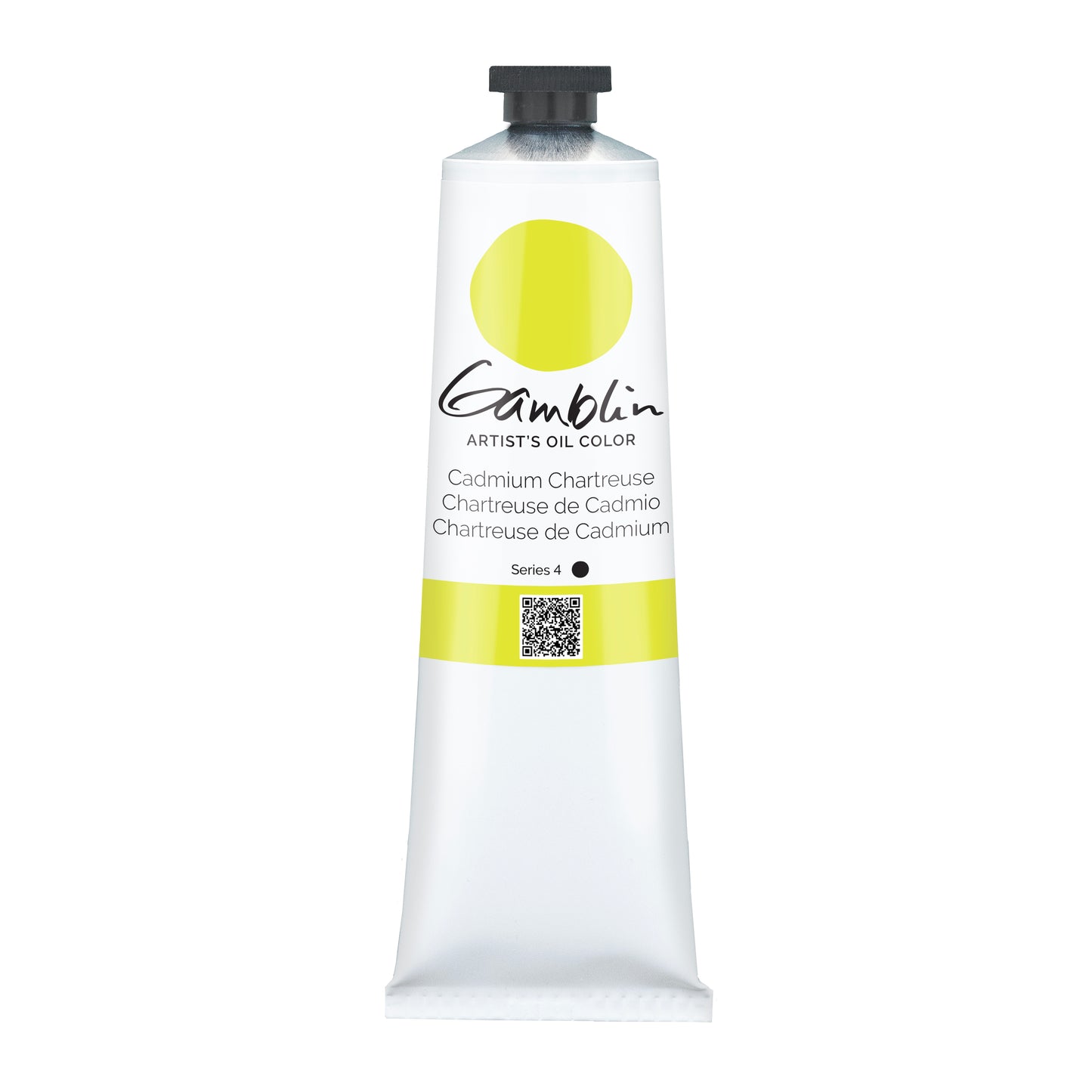 Gamblin Artist Oil Mineral 150ml Series 4 Cadmium Charteuse