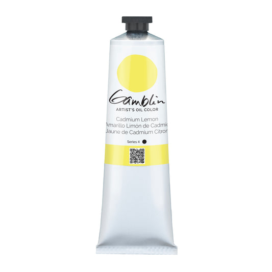 Gamblin Artist Oil Mineral 150ml Series 4 Cadmium Lemon