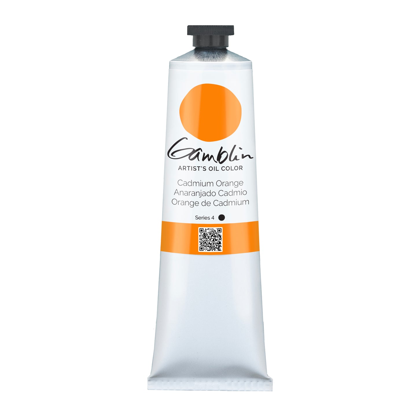 Gamblin Artist Oil Mineral 150ml Series 4 Cadmium Orange