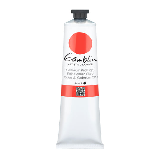 Gamblin Artist Oil Mineral 150ml Series 5 Cadmium Red Light