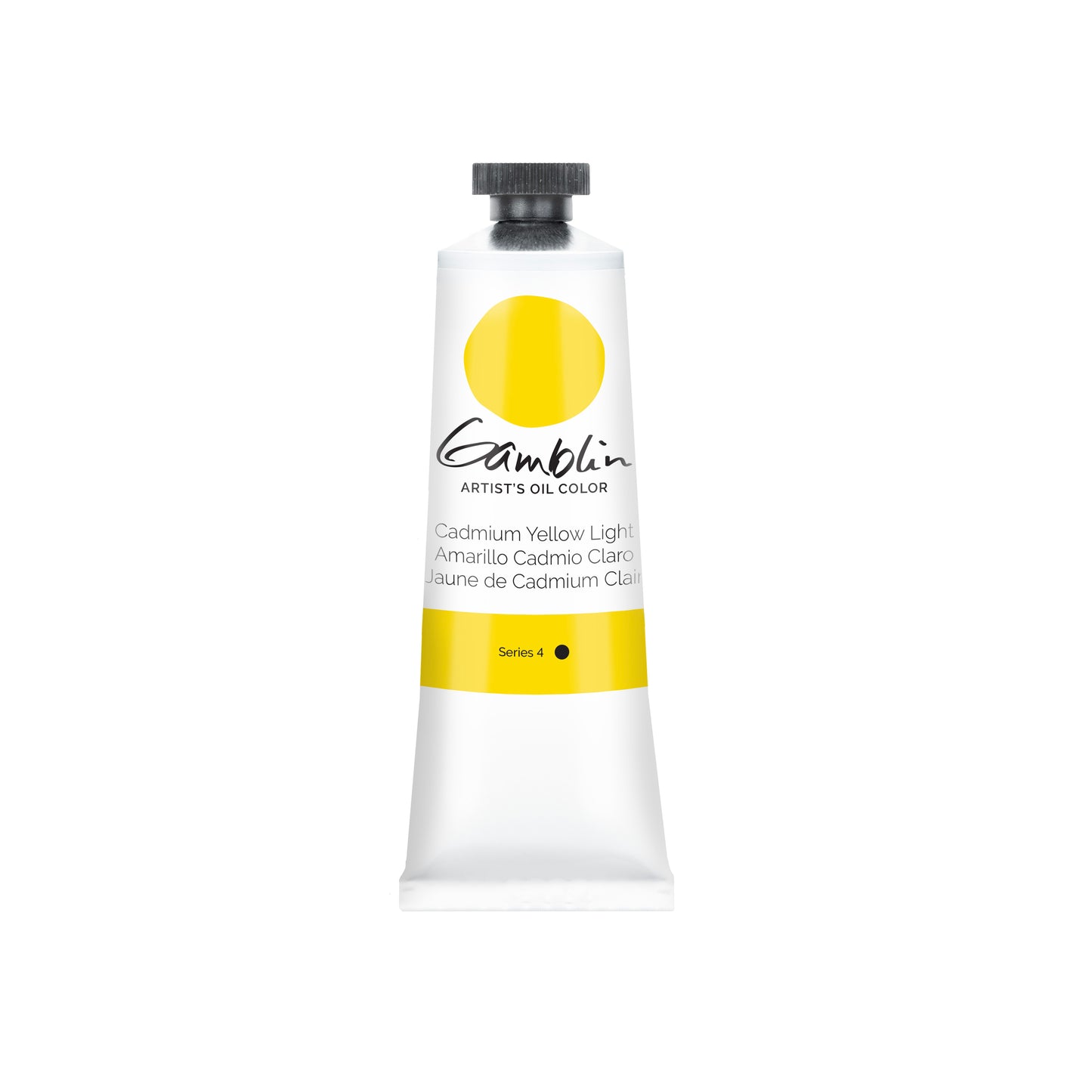 Gamblin Artist Oil 37ml Series 4 Cadmium Yellow Light