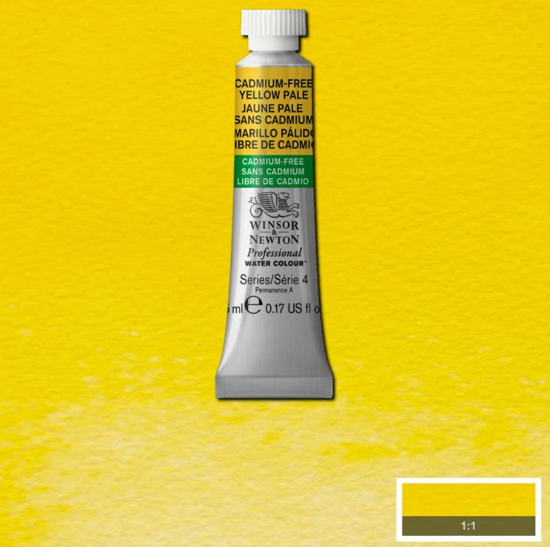 Winsor & Newton Artists' Watercolour 5ml Cadmium Free Yellow Pale