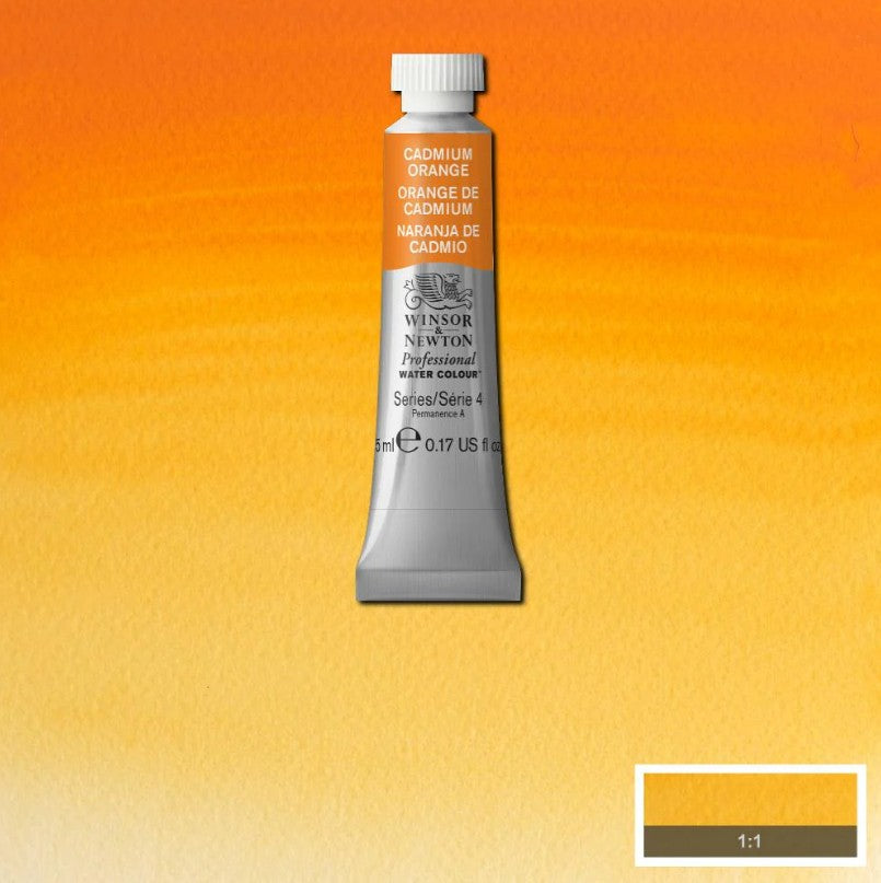 Winsor & Newton Artists' Watercolour 5ml Cadmium Orange