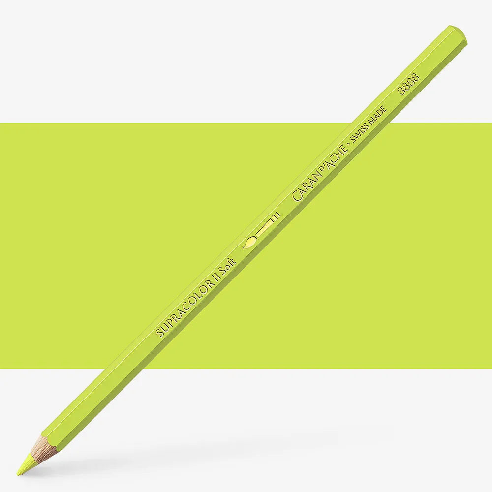 Caran d'Ache Supracolor Soft Watersoluble Pencil 231 Lime Green