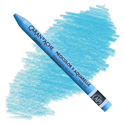 Caran d'Ache Neocolor II Water-Soluble Wax Pastel 161 Light Blue