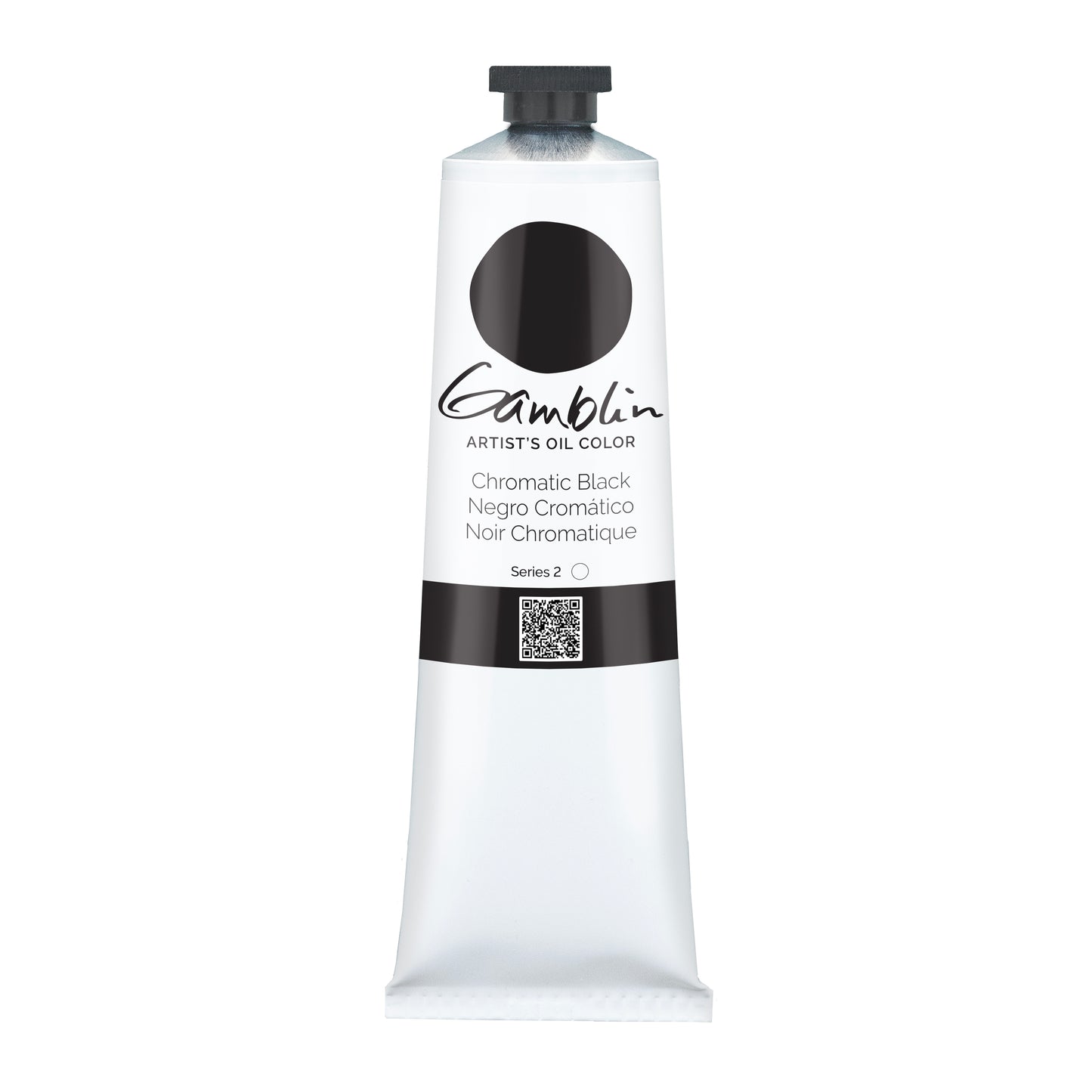 Gamblin Artist Oil 150ml Series 2 Chromatic Black
