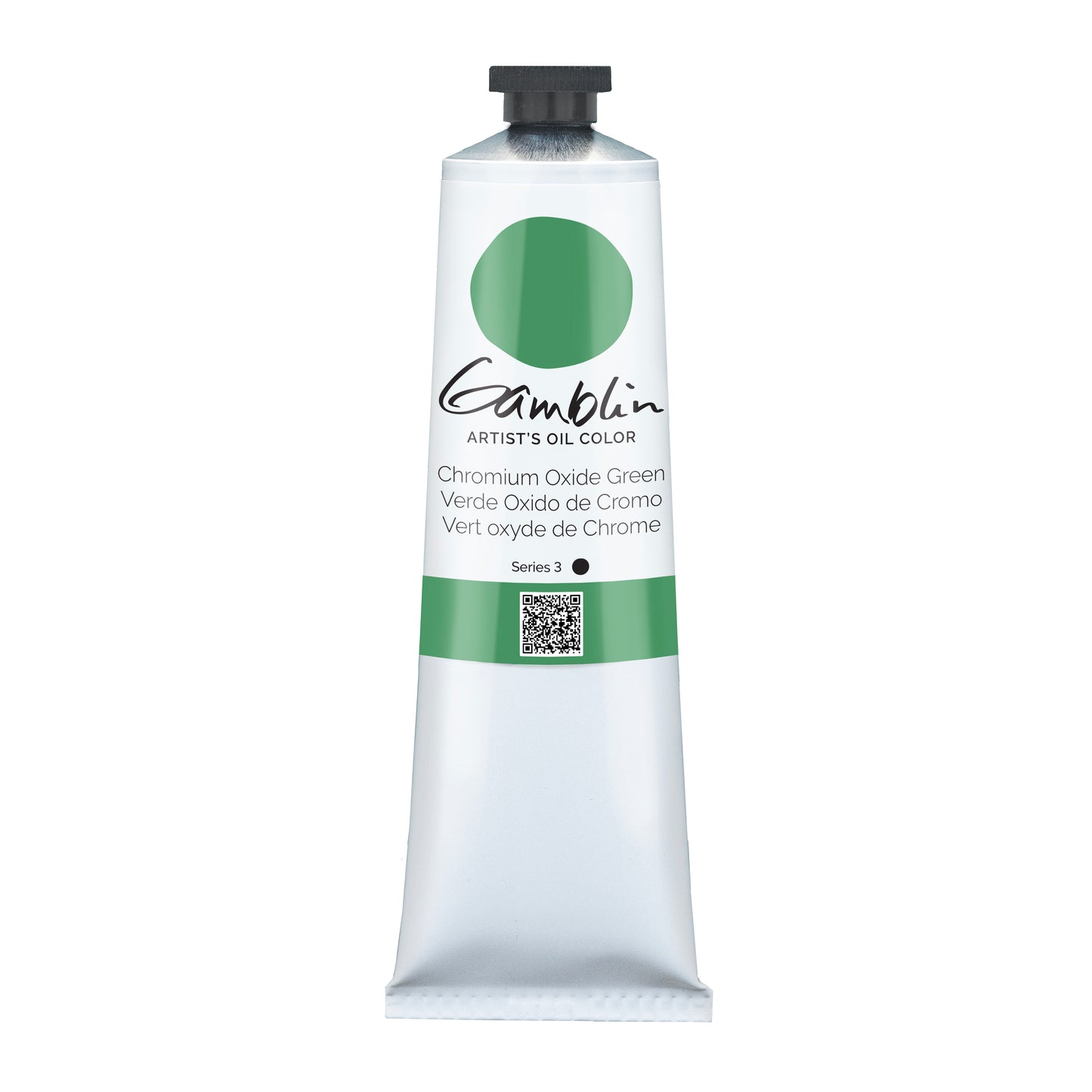 Gamblin Artist Oil Mineral 150ml Series 3 Chromium Green Oxide