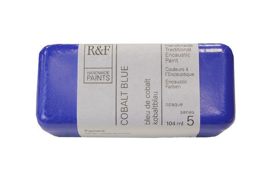 R&F Encaustic Wax Paint 104ml Cobalt Blue