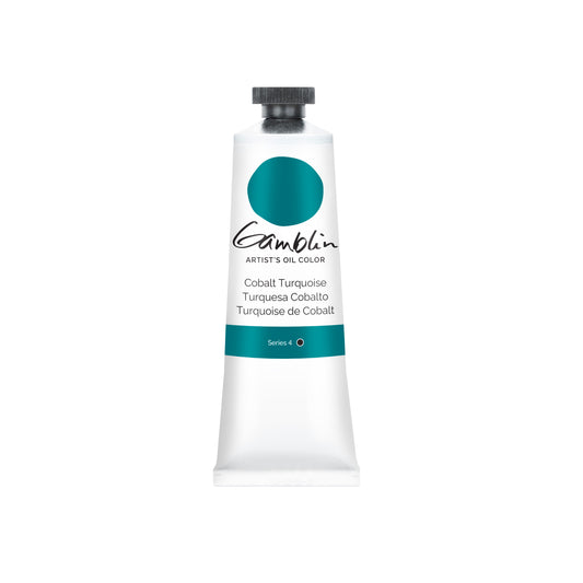 Gamblin Artist Oil 37ml Series 4 Cobalt Turquoise