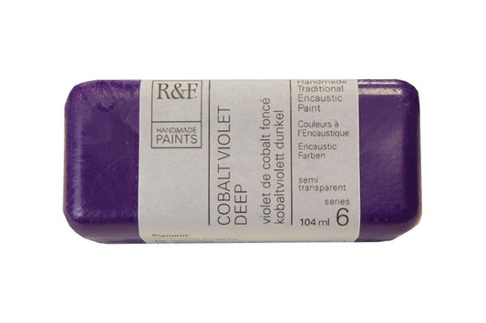 R&F Encaustic Wax Paint 104ml Cobalt Violet Deep