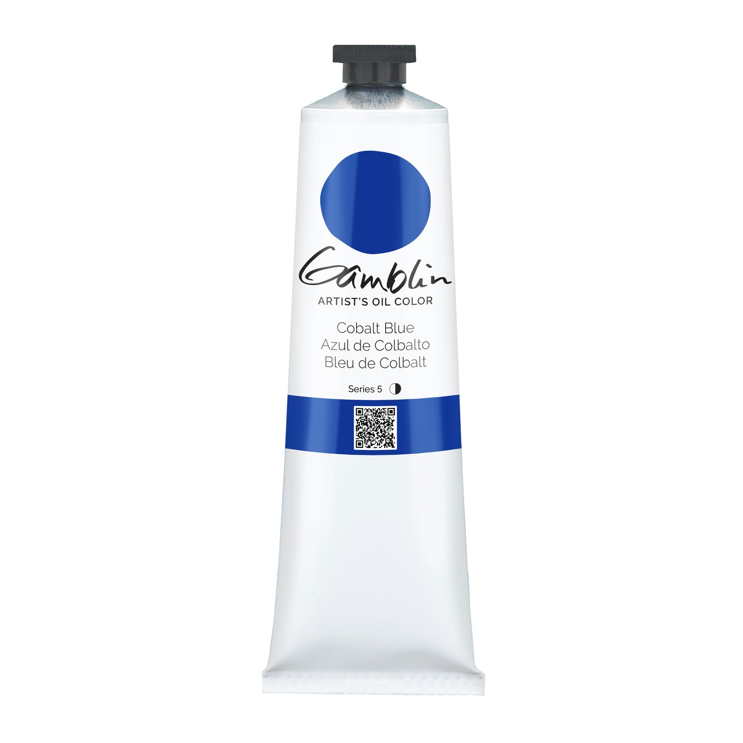 Gamblin Artist Oil Mineral 150ml Series 5 Cobalt Blue