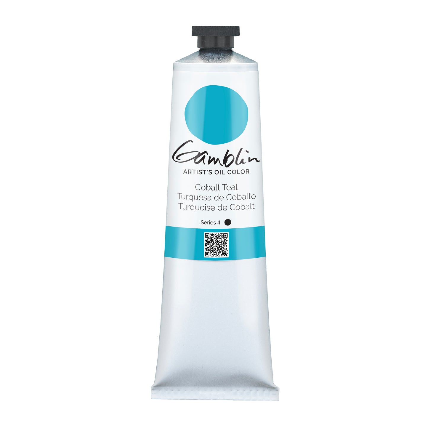 Gamblin Artist Oil Mineral 150ml Series 4 Cobalt Teal
