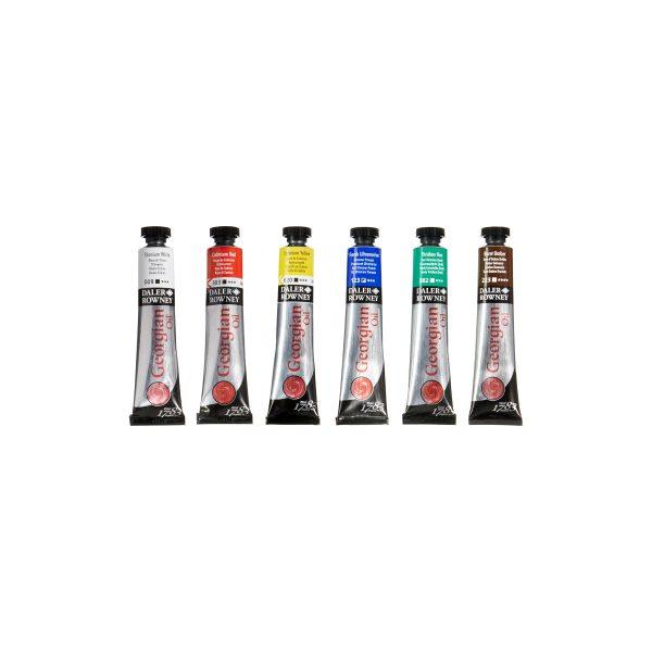 Daler Rowney Georgian Set 6 x 22ml Starter Set