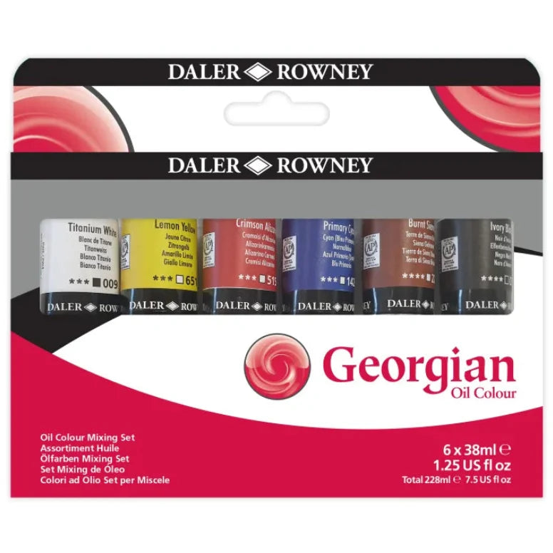 Daler Rowney Georgian Set 6 x 38ml