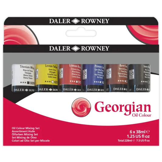 Daler Rowney Georgian Set 6 x 38ml