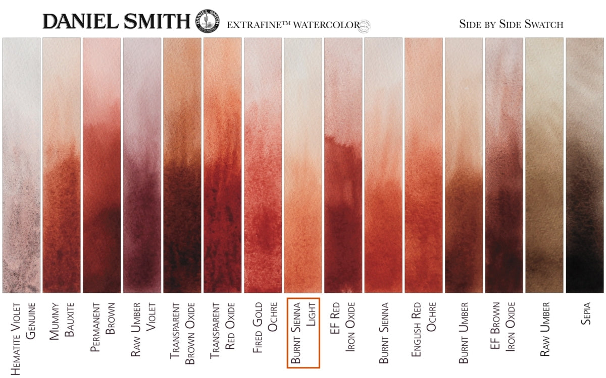 Daniel Smith Watercolour 15ml Series 1 Burnt Sienna Light