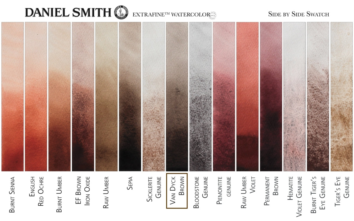 Daniel Smith Watercolour 15ml Series 1 Van Dyck Brown