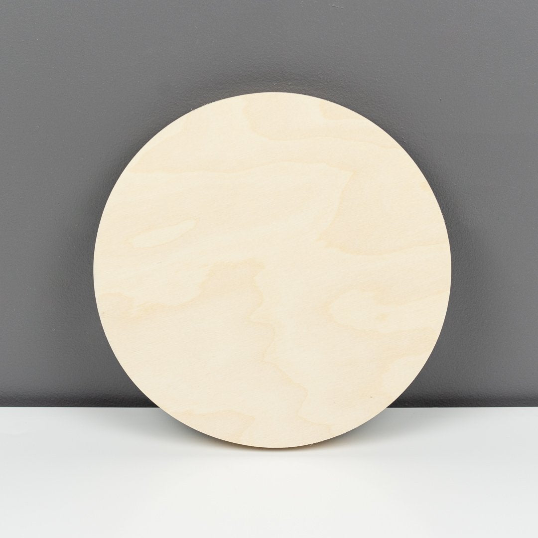 ABA Birch Art Boards - Round - Standard Sizes