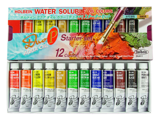 Holbein Duo Aqua Oil Set 12 DU911