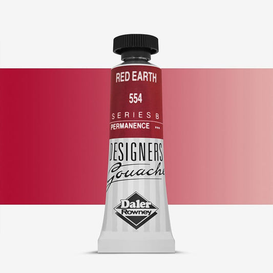 Daler Rowney Designer’s Gouache 15ml 554 Red Earth