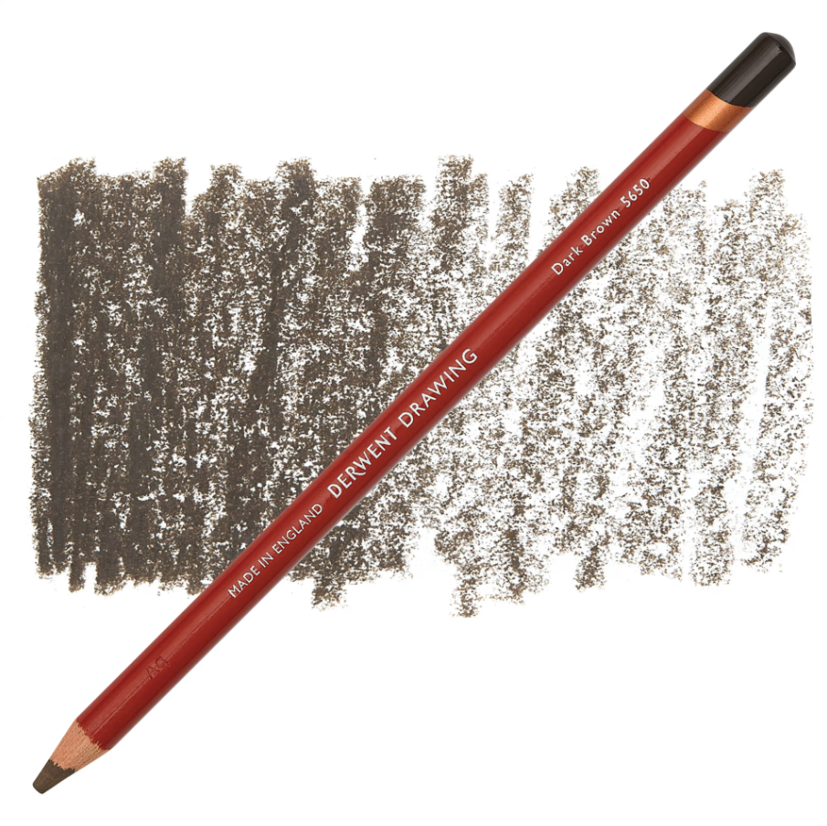 Derwent Drawing Pencil 5650 Dark Brown